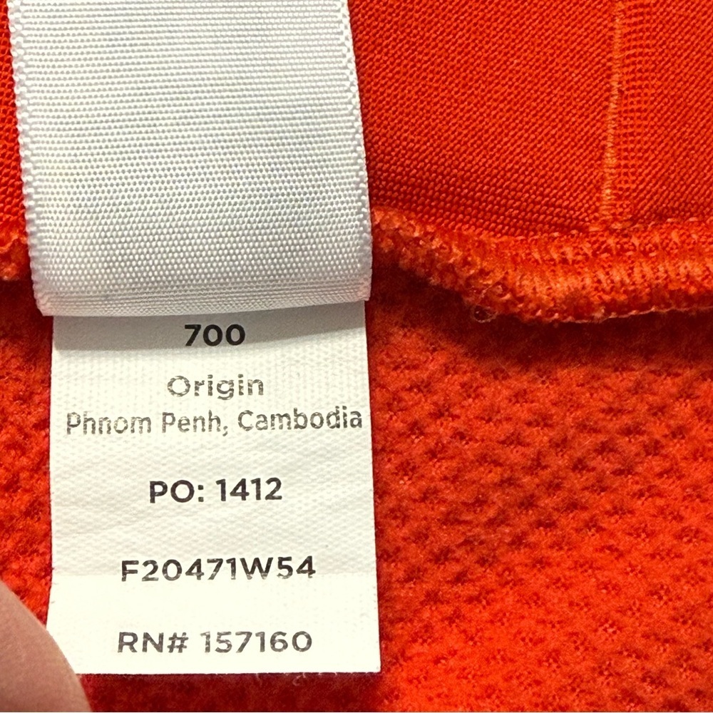 Cotopaxi Abrazo Half Zip Fleece Sweatshirt Women L Lightweight Nectar Canyon - Picture 10 of 15